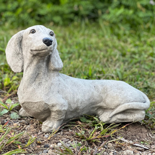 Dachshund dog detailed figure
