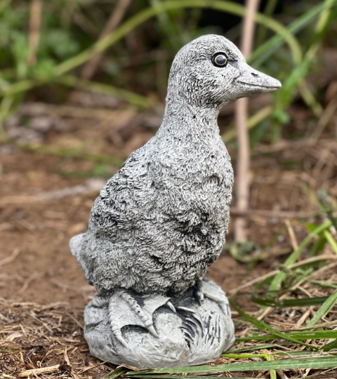 Duck standing statue