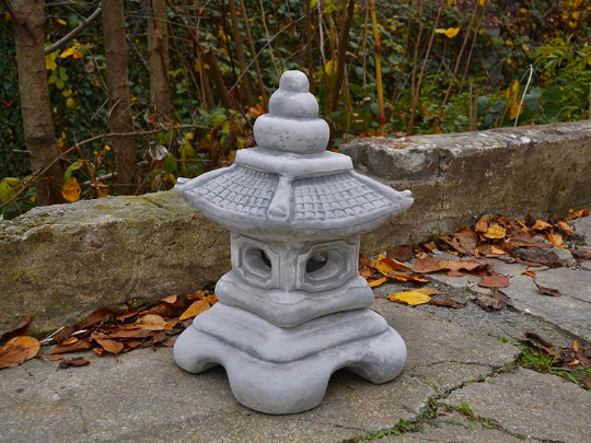 Large Japanese Pagoda lantern statue