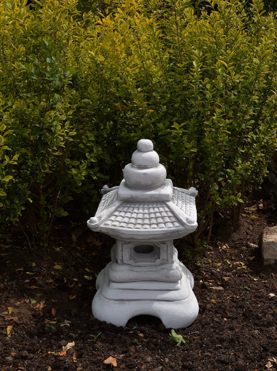 Large Japanese Pagoda lantern statue