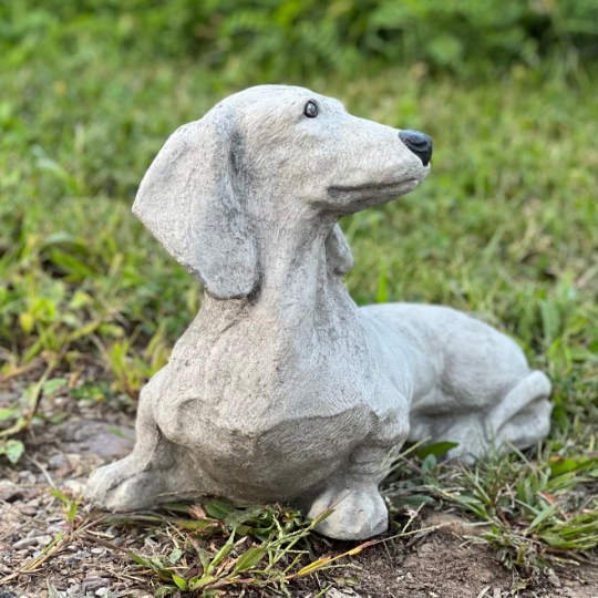 Dachshund dog detailed figure