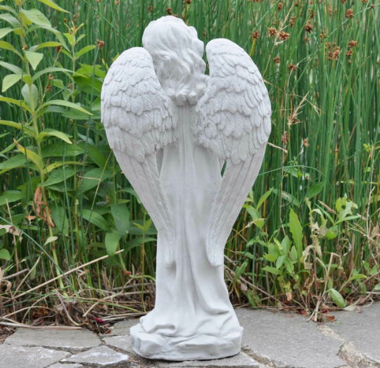 Garden angel statue