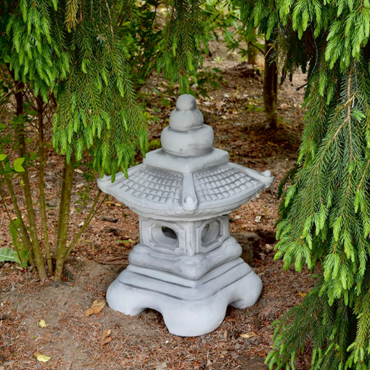 Large Japanese Pagoda lantern statue