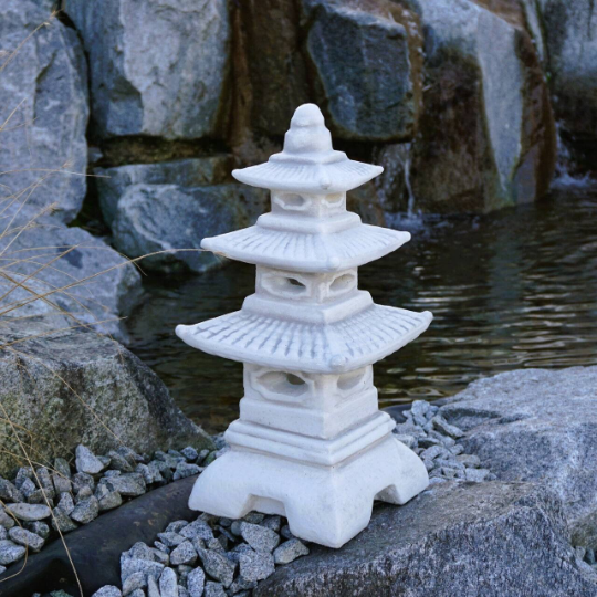 Asian Pagoda Sculpture