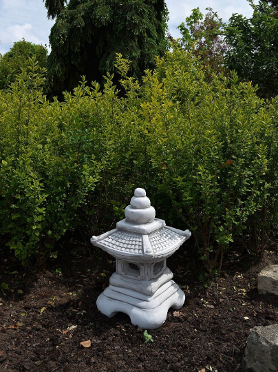 Large Japanese Pagoda lantern statue