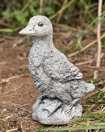 Duck standing statue