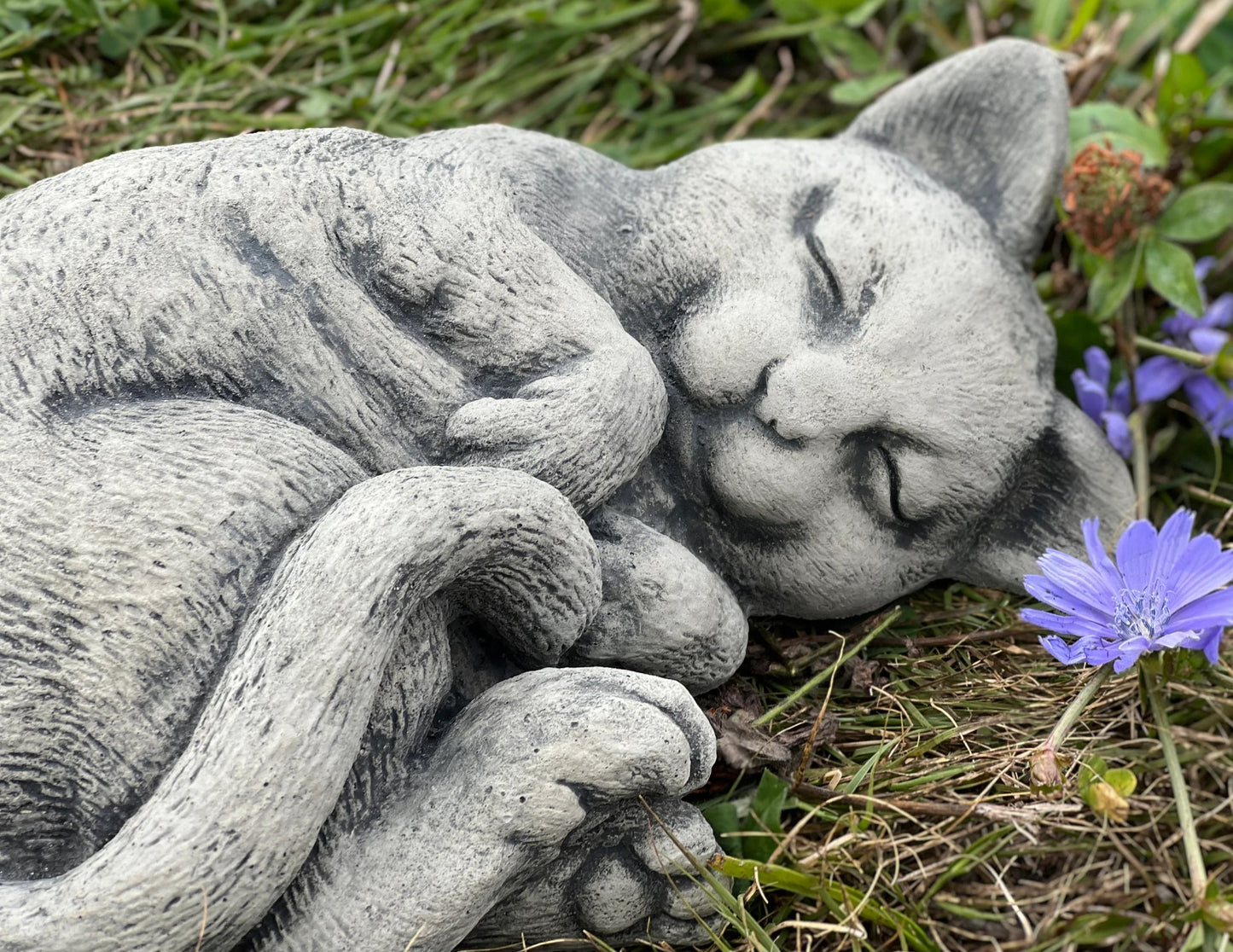 Sleeping Cat memorial statue