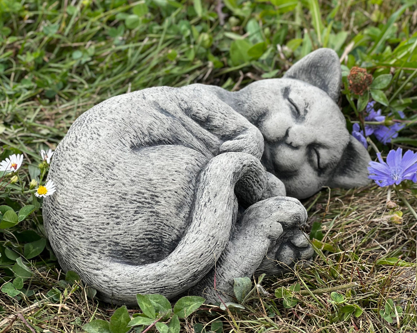 Sleeping Cat memorial statue