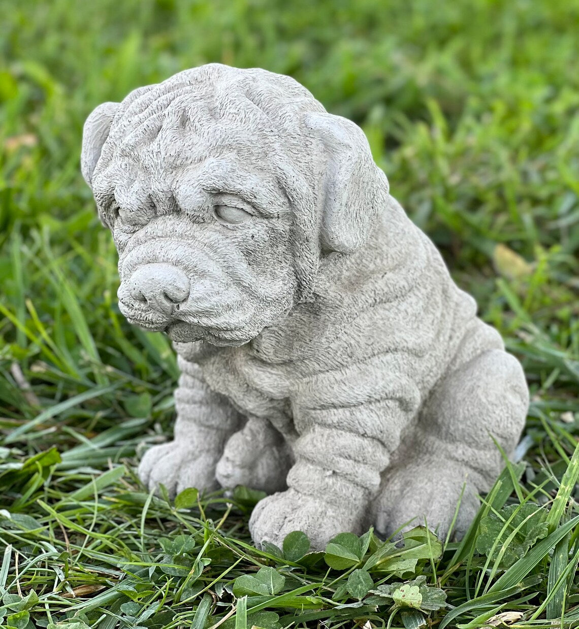 Sharpei dog figure