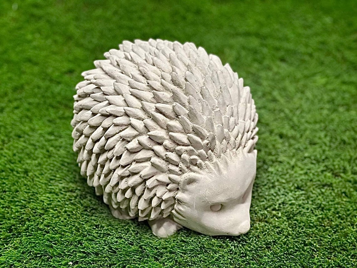 Wild hedgehog statue