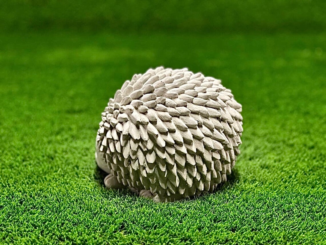 Wild hedgehog statue