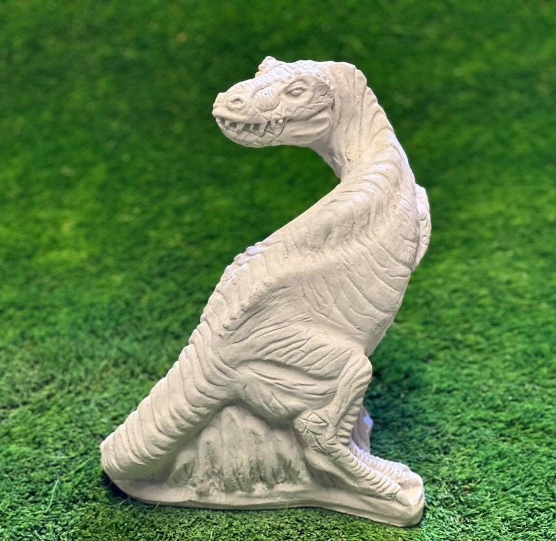 Dinosaur statue