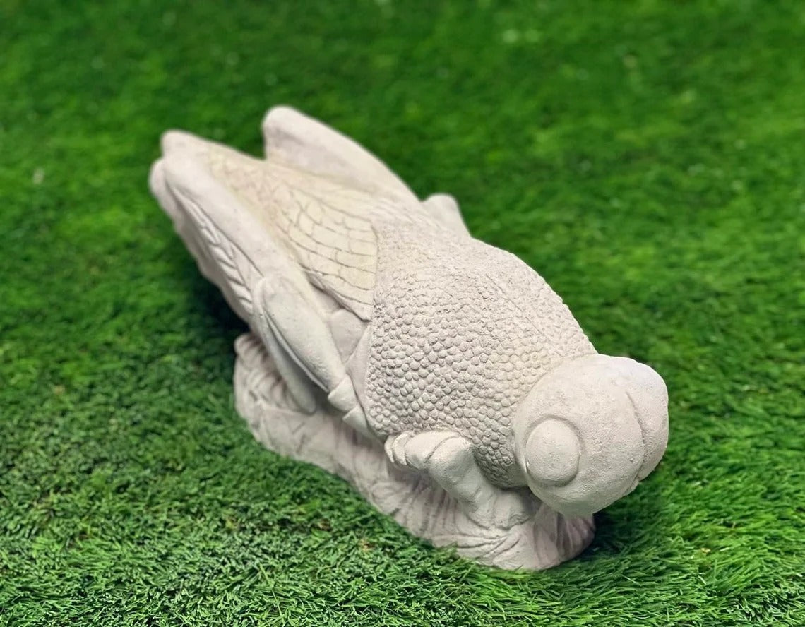 Grasshopper statue