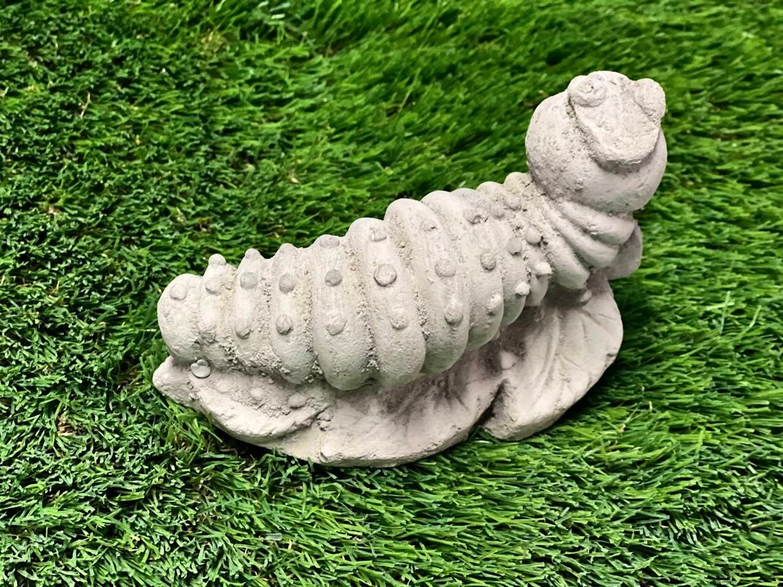 Caterpillar statue