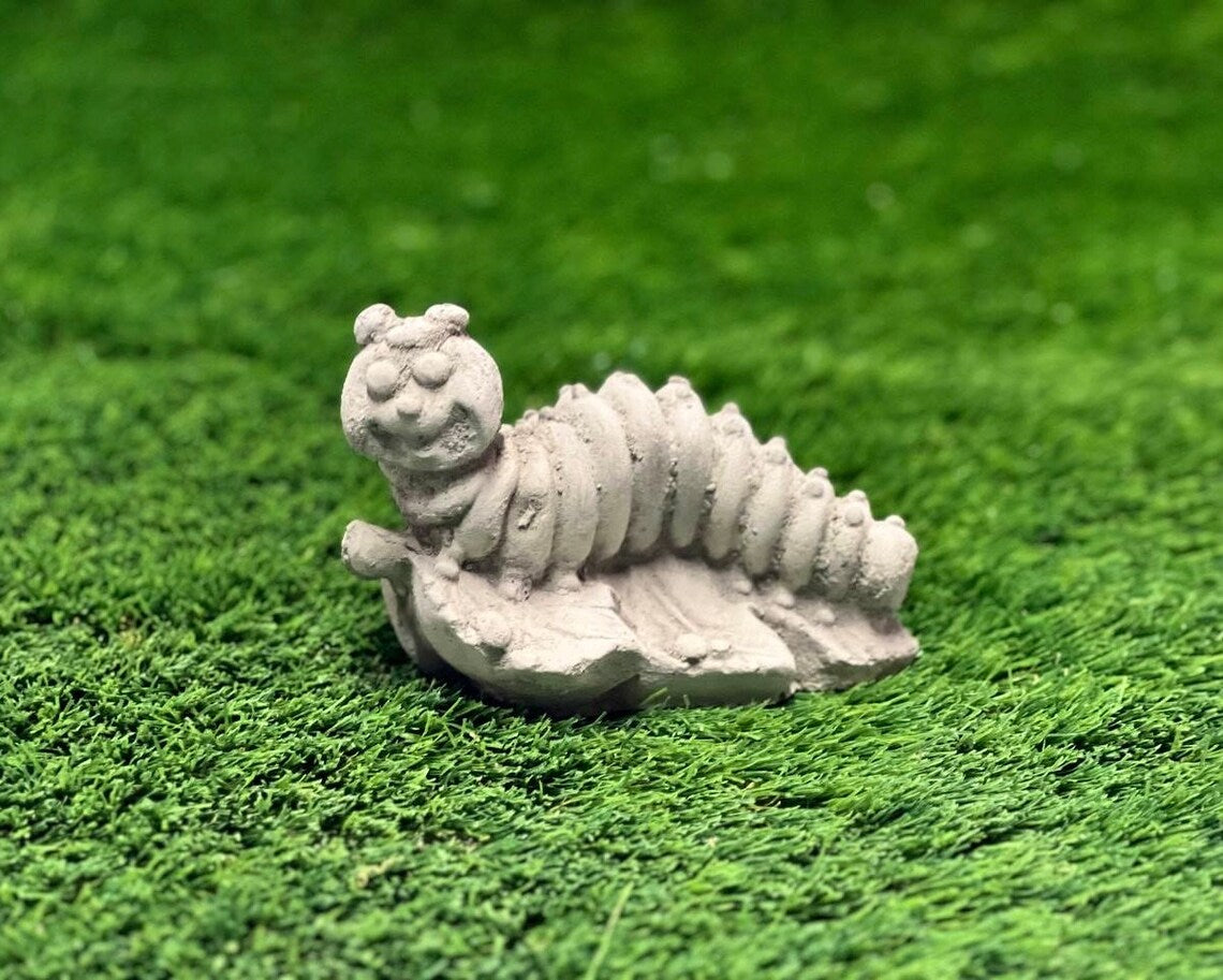 Caterpillar statue