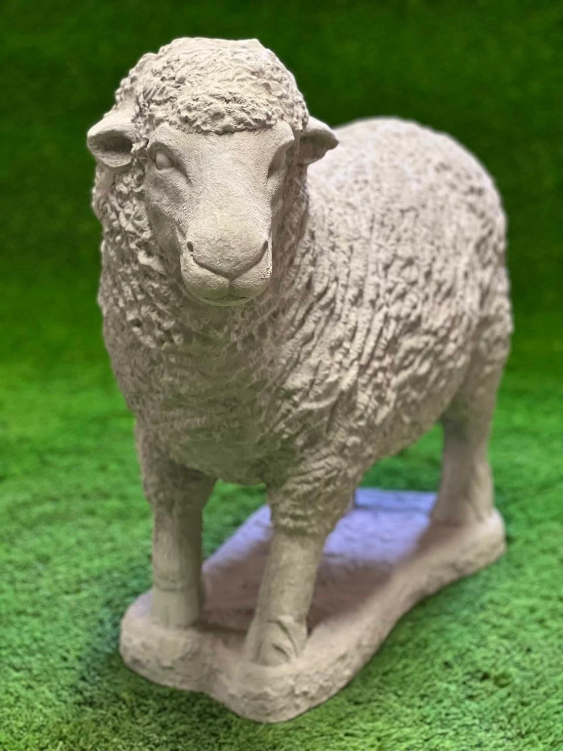 Lamb statue