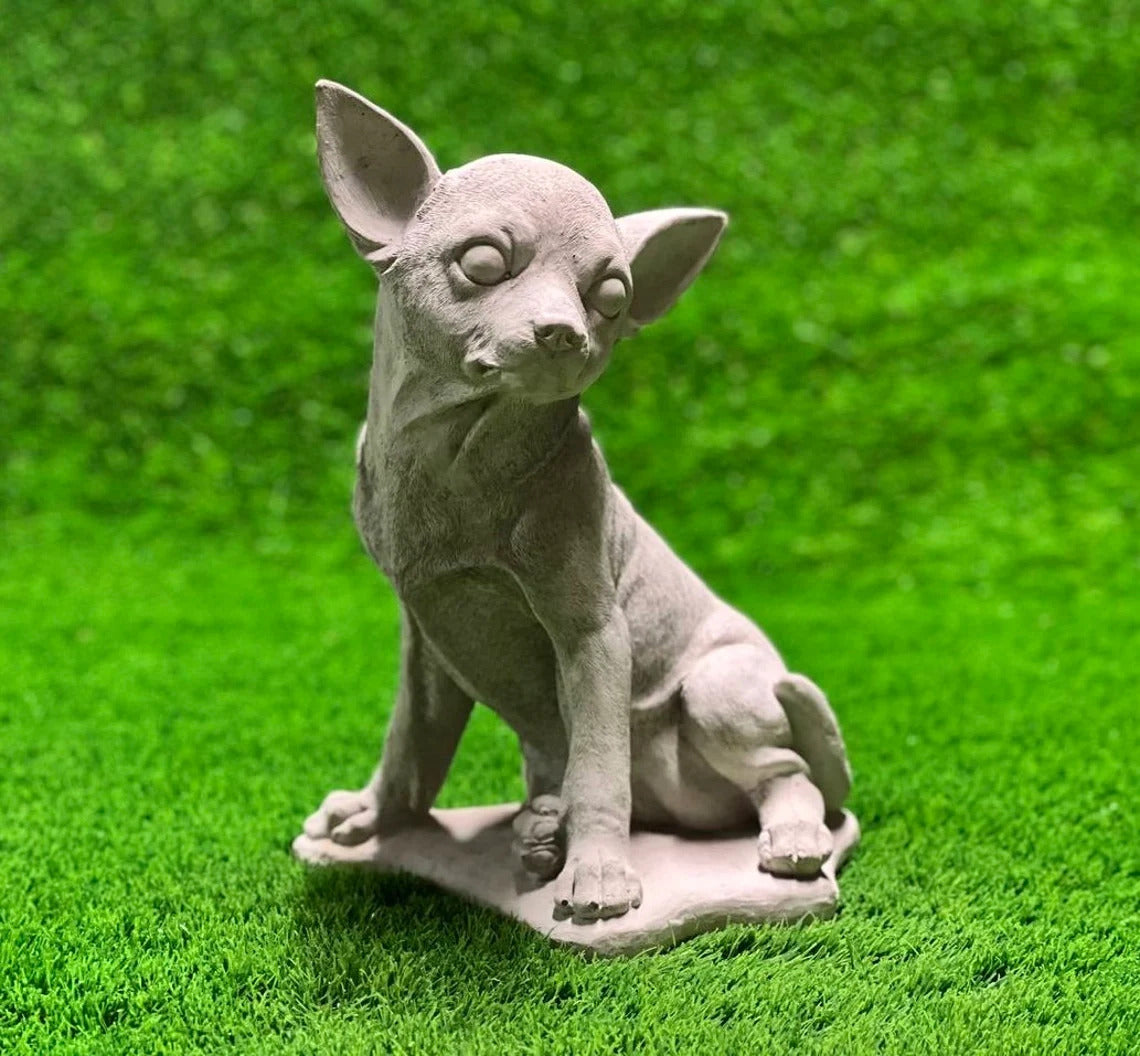 Chihuahua statue