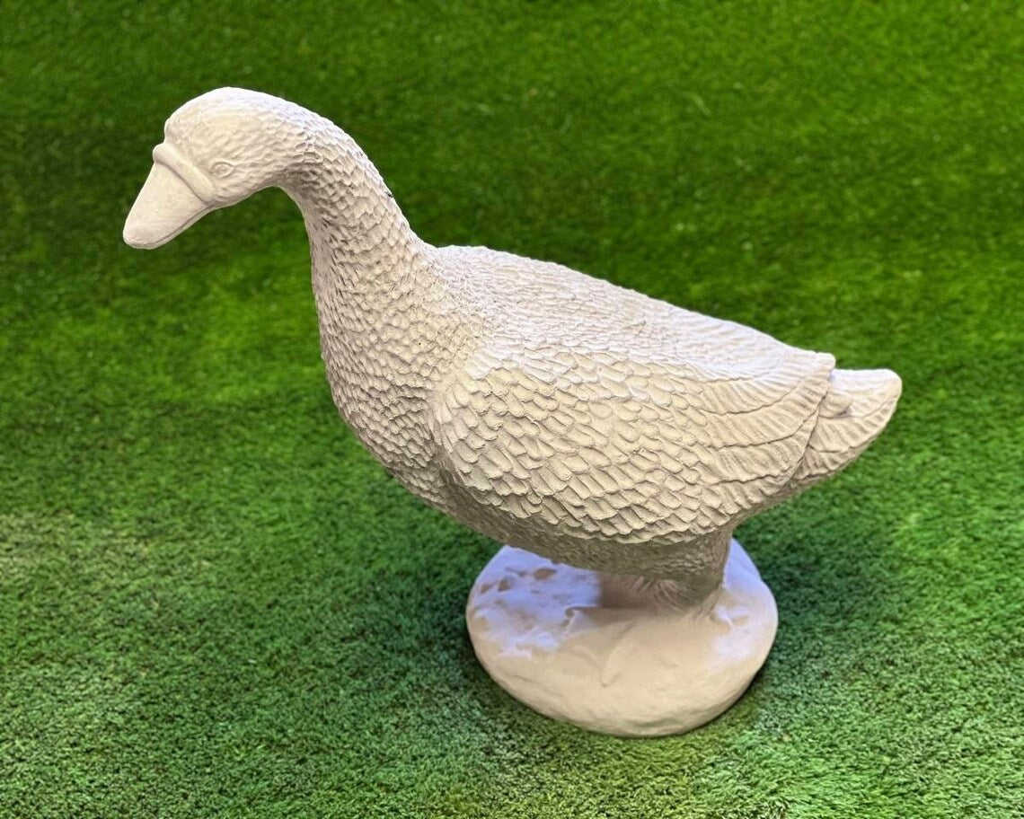 Large goose statue