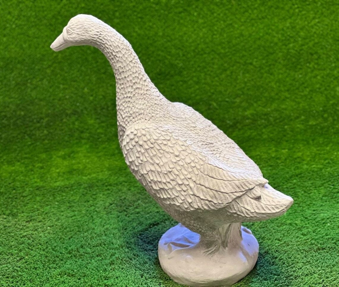 Large goose statue