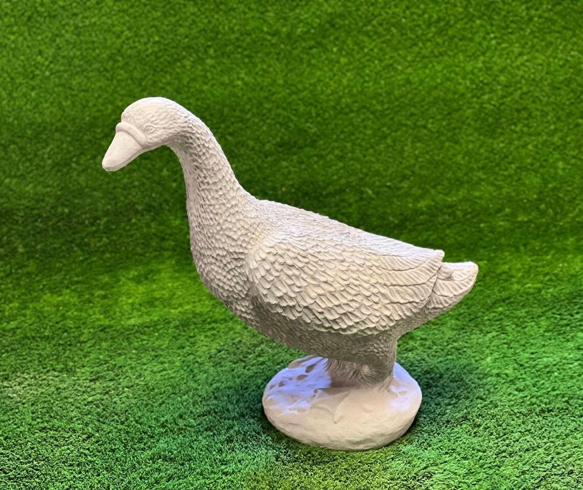 Large goose statue