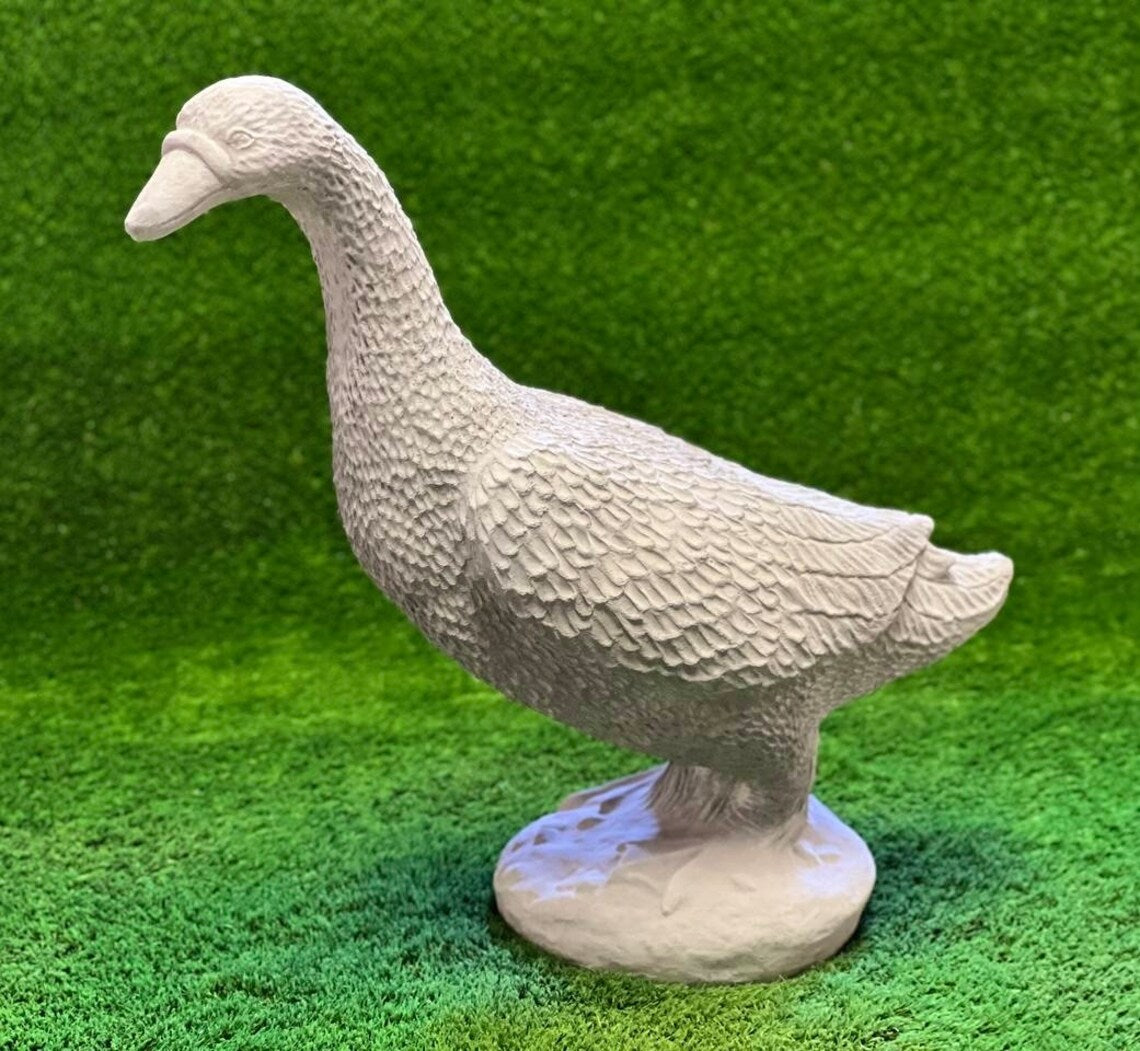 Large goose statue