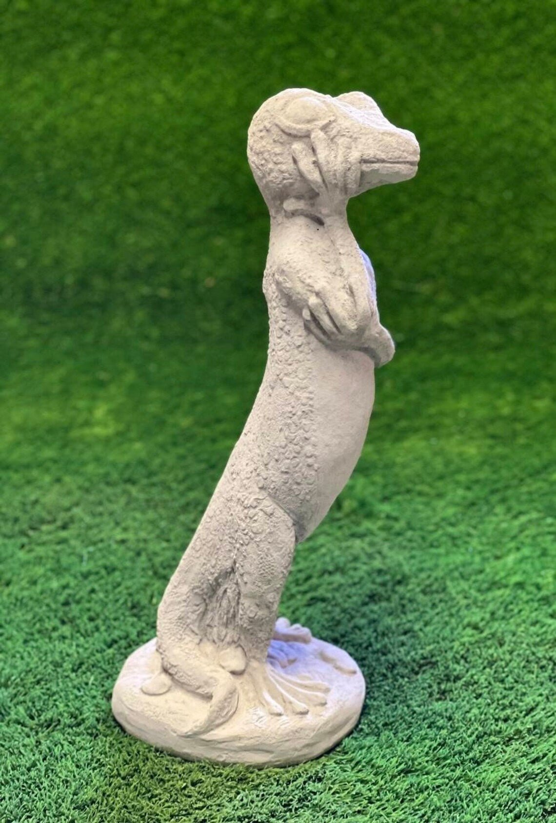 Lizard statue