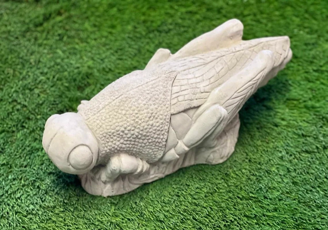 Grasshopper statue
