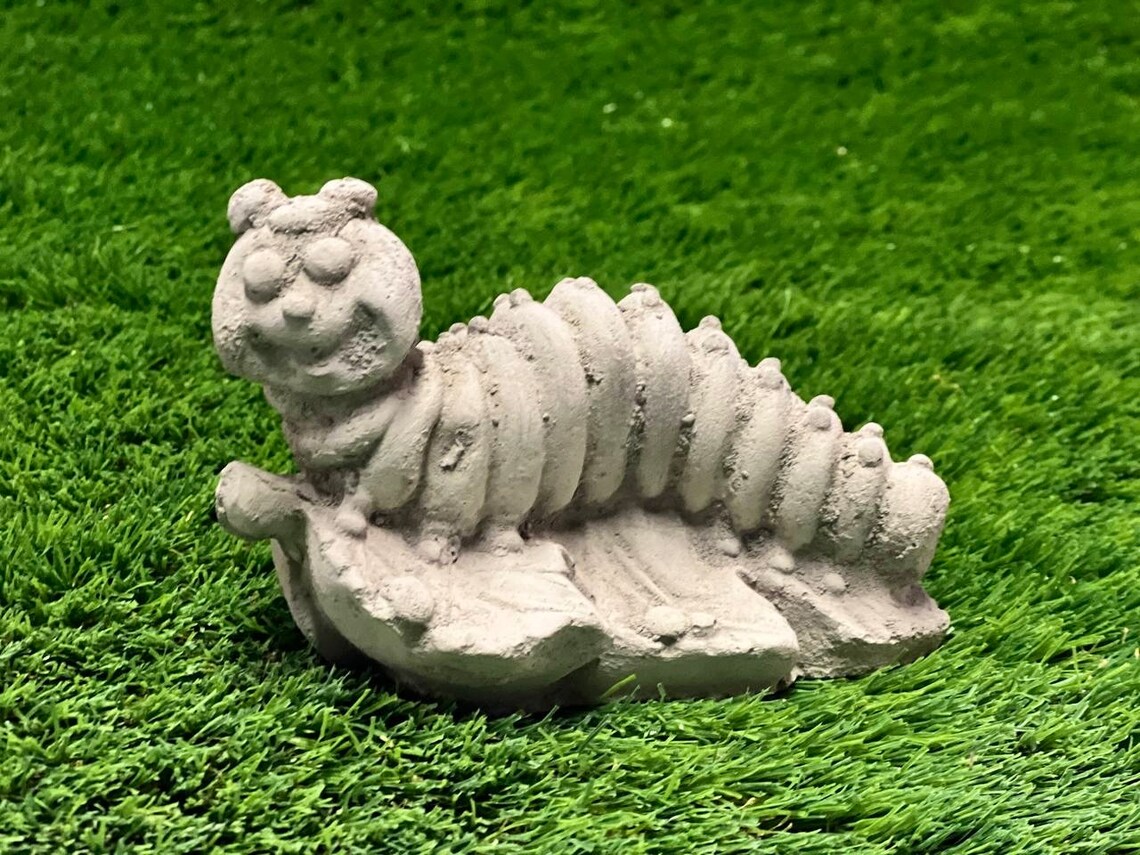 Caterpillar statue