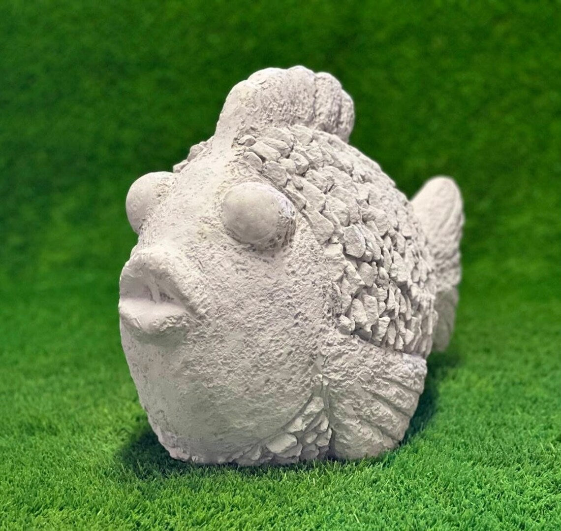 Blowfish statue