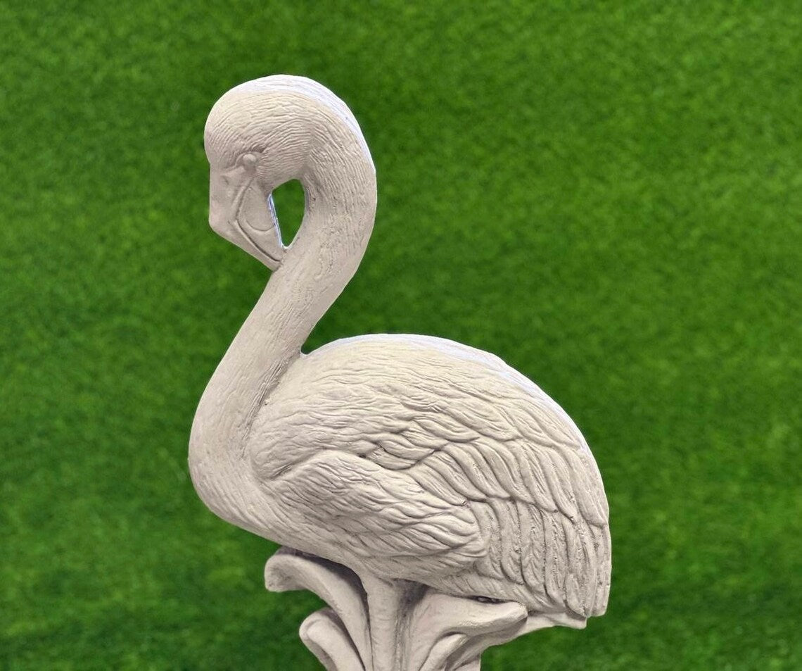 Massive Flamingo statue