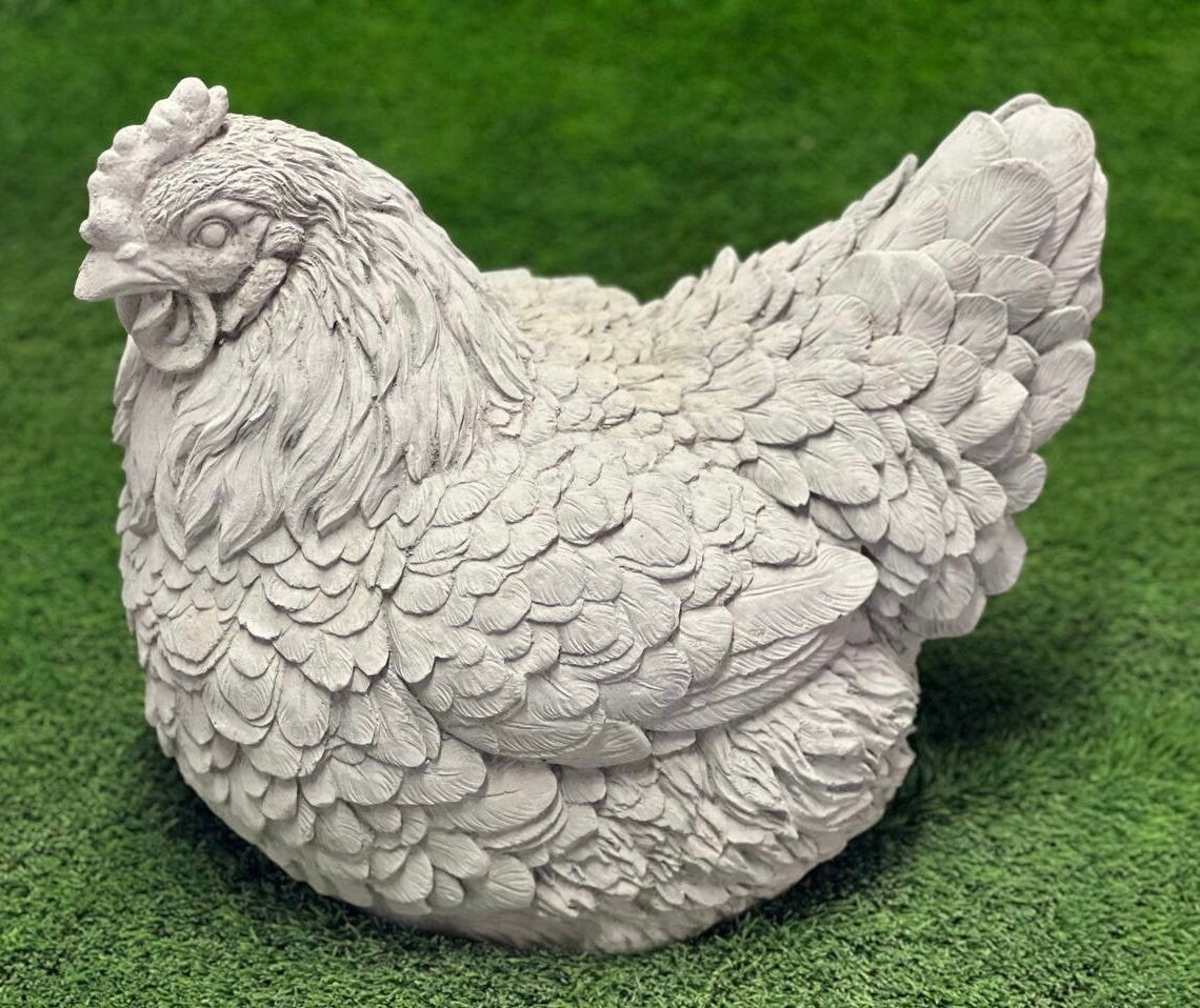 Chicken statue