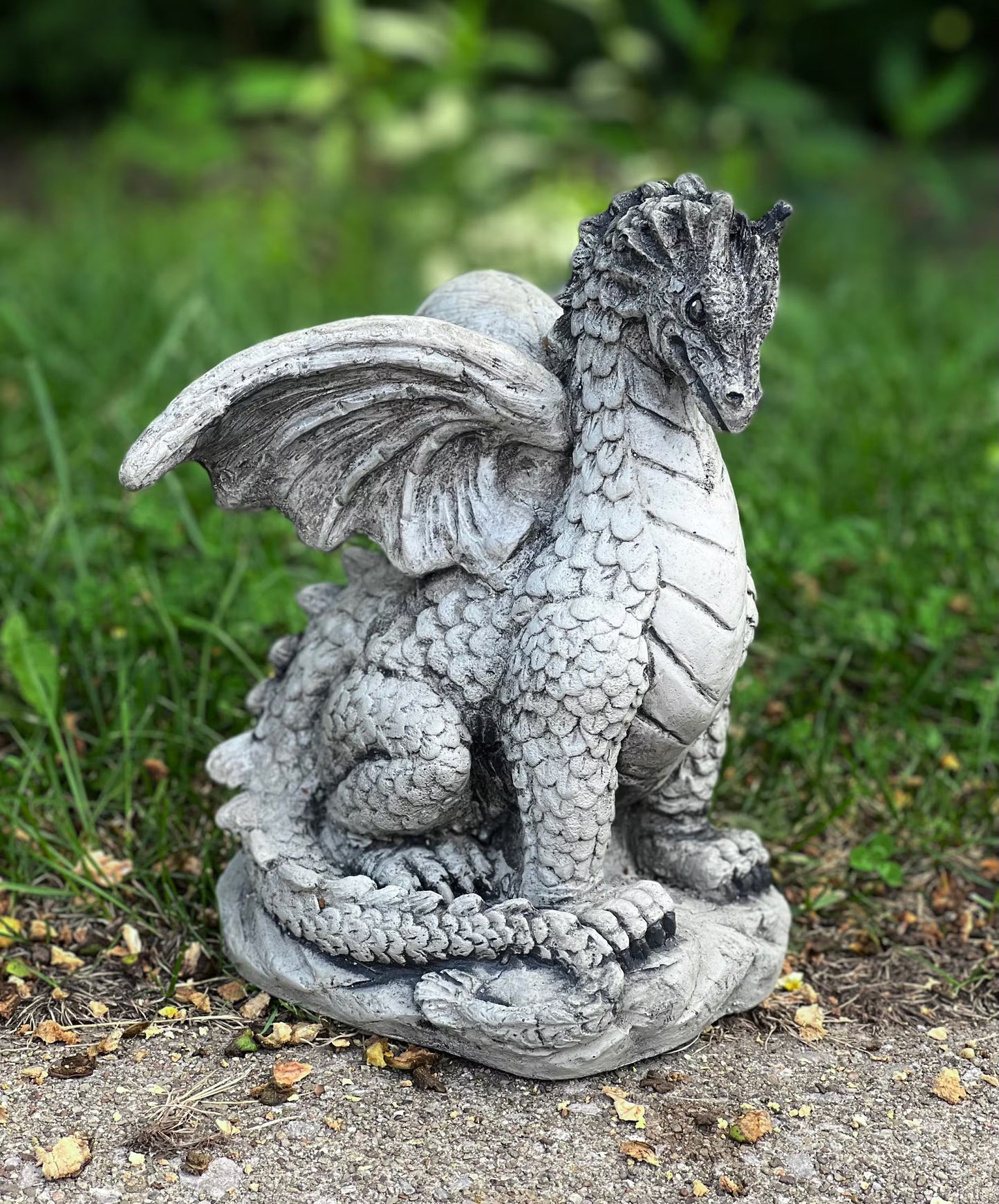 Gothic dragon figurine