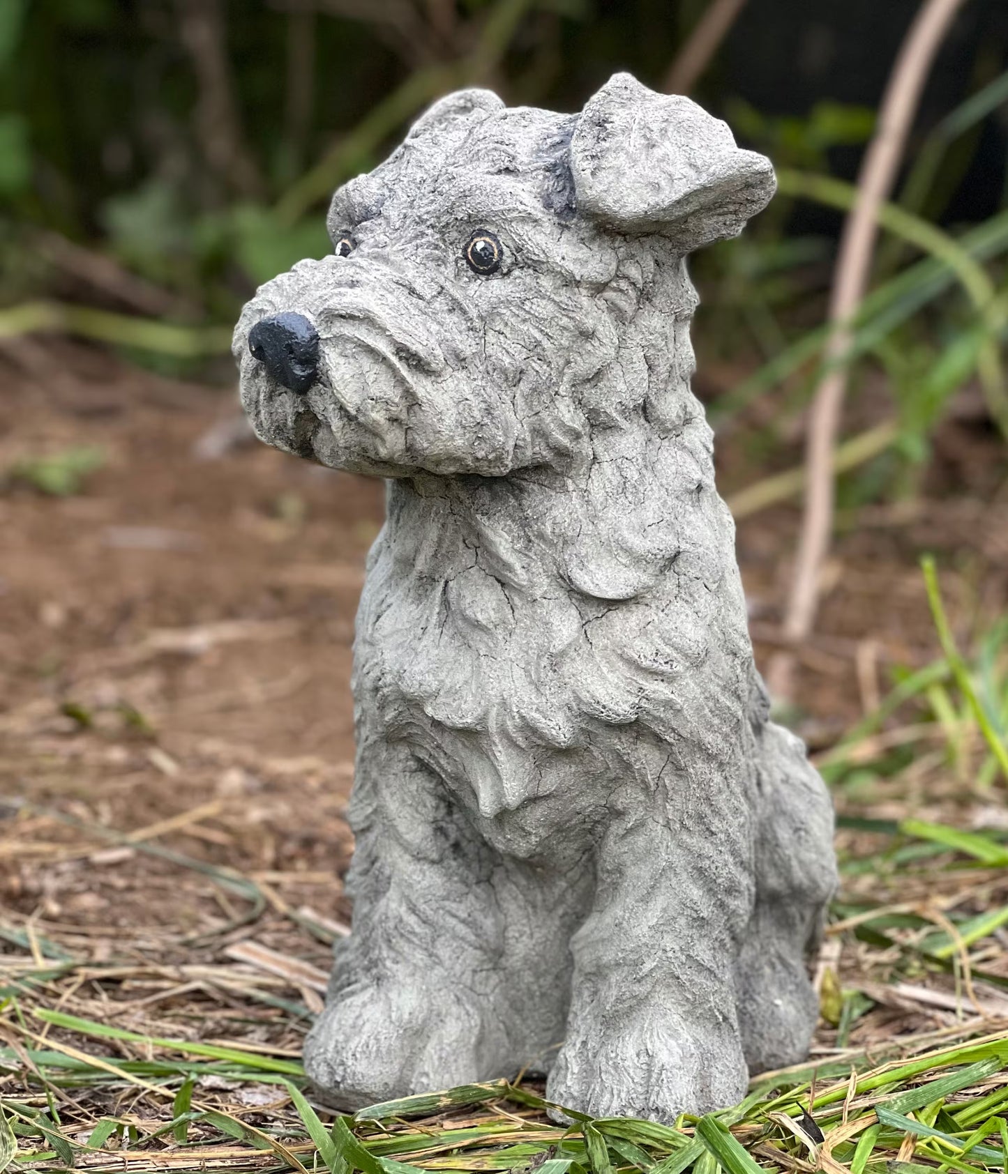 Wire Haired Fox Terrier figurine