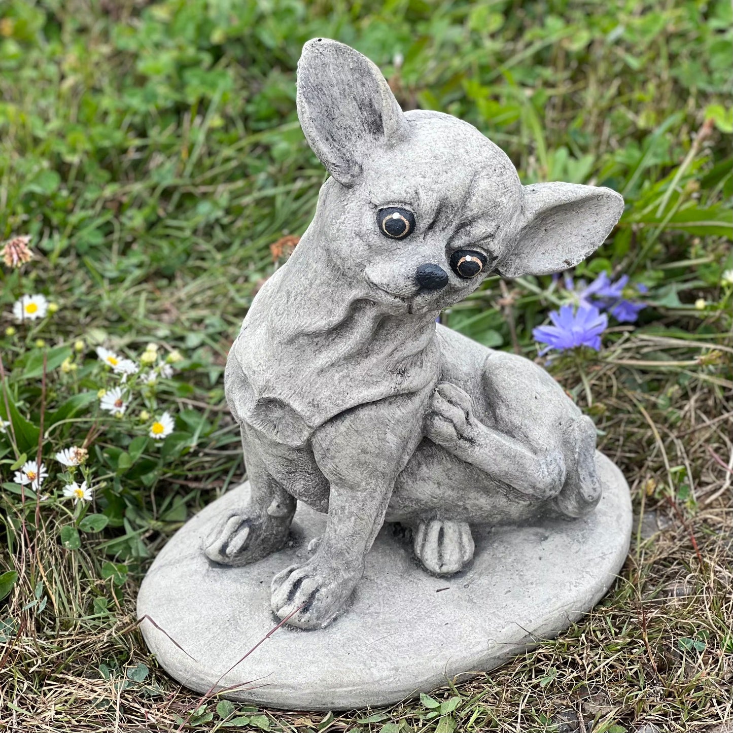 Chihuahua statue