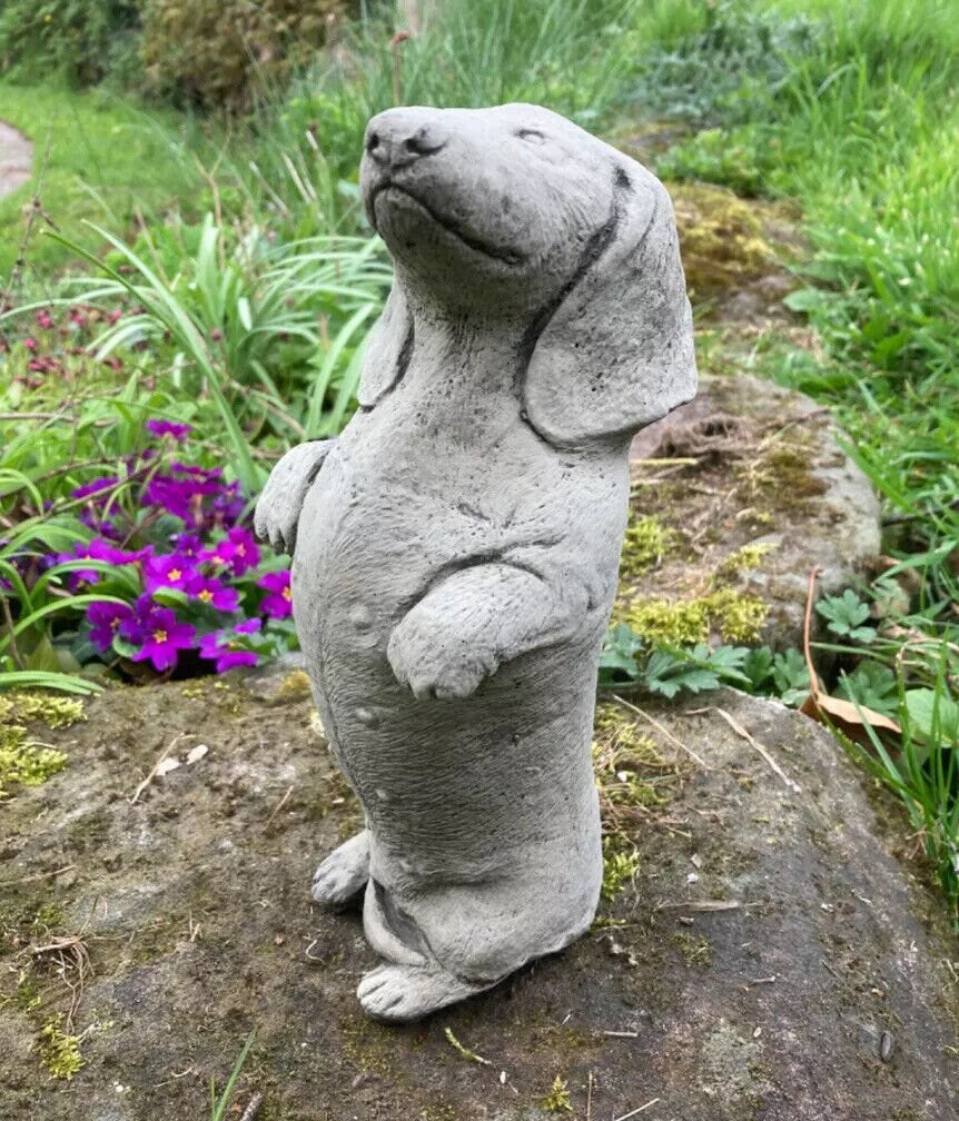Dachshund Memorial Sculpture