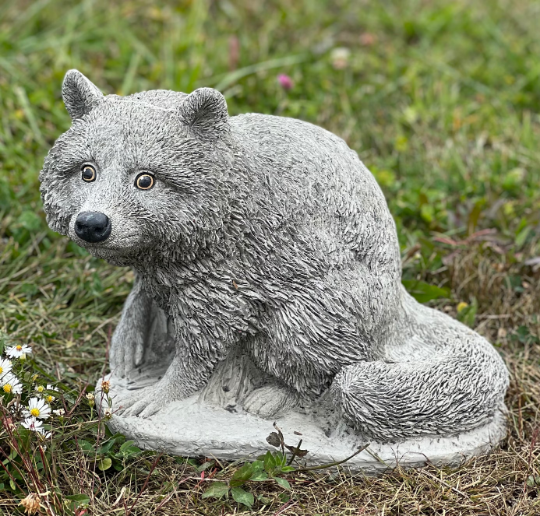 Realistic Raccoon figurine