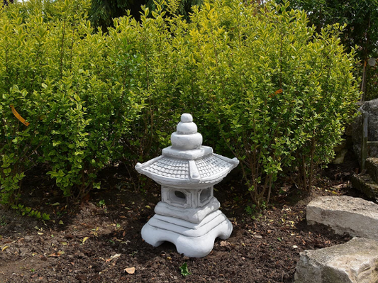 Large Japanese Pagoda lantern statue