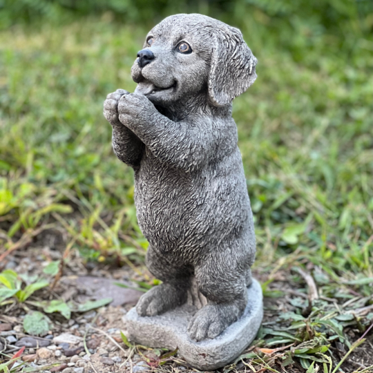 Puppy doodle figurine