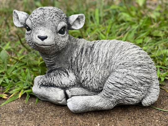 Resting Lamb figure