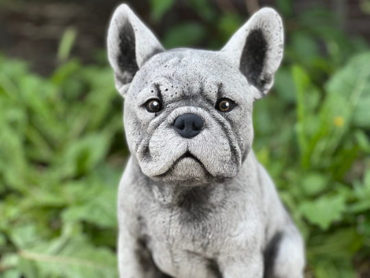 Sitting French Bulldog Statue