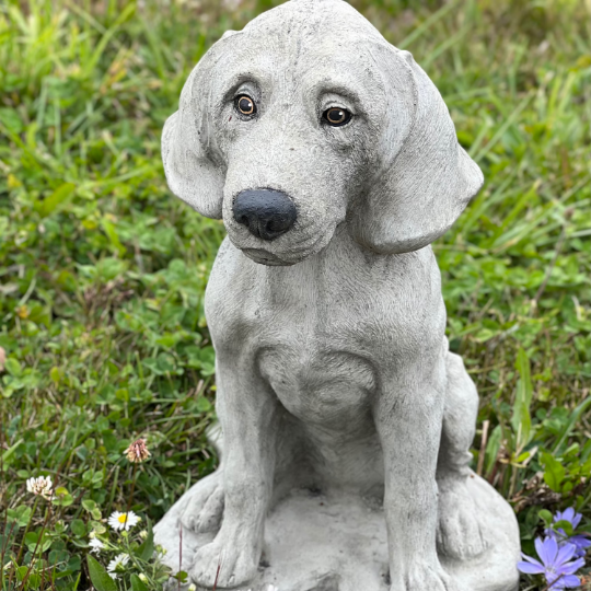 Large Beagle Dog Statue