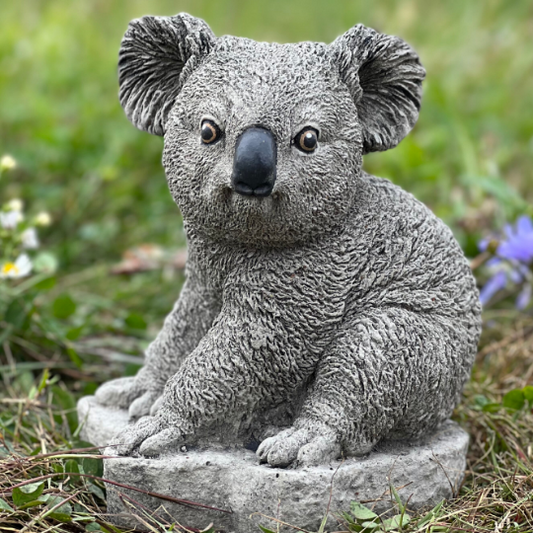 Koala concrete figurine