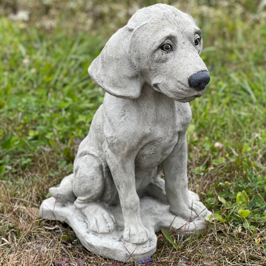 Large Beagle Dog Statue