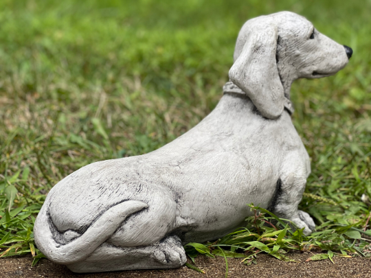 Dachshund dog statue memorial