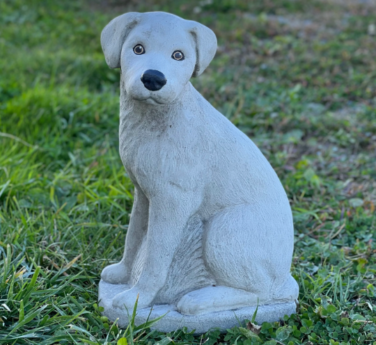 Detailed Labrador Retriever statue