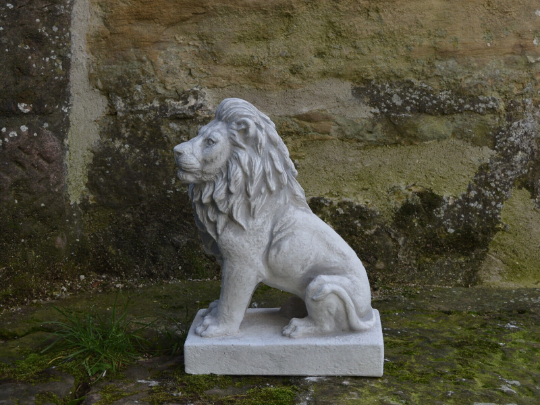 Elegant Lion Statue