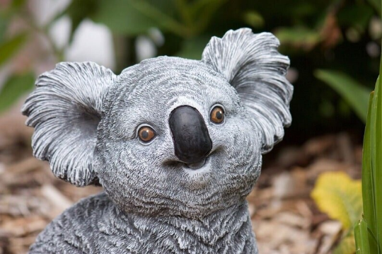 Concrete Australian koala statue