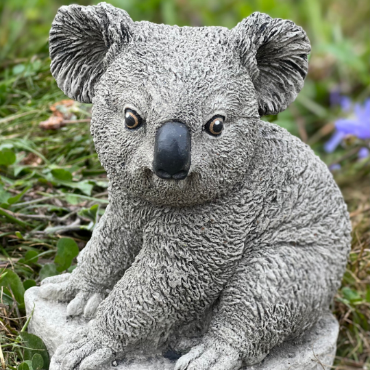 Koala concrete figurine