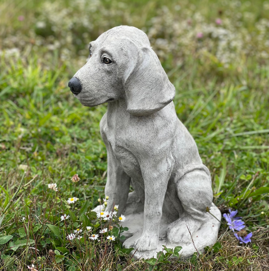 Large Beagle Dog Statue