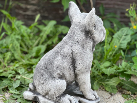 Sitting French Bulldog Statue